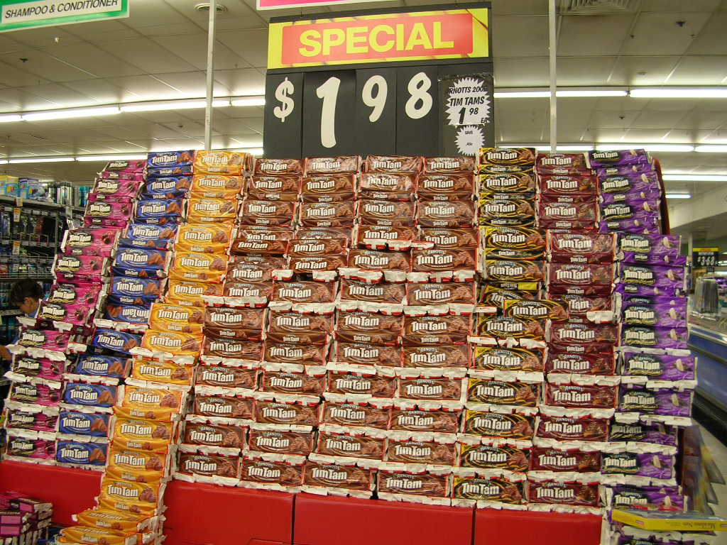 オーストラリア産スイーツ、不動の人気と陳列場所